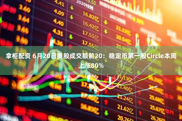 拿柜配资 6月20日美股成交额前20：稳定币第一股Circle本周上涨80%